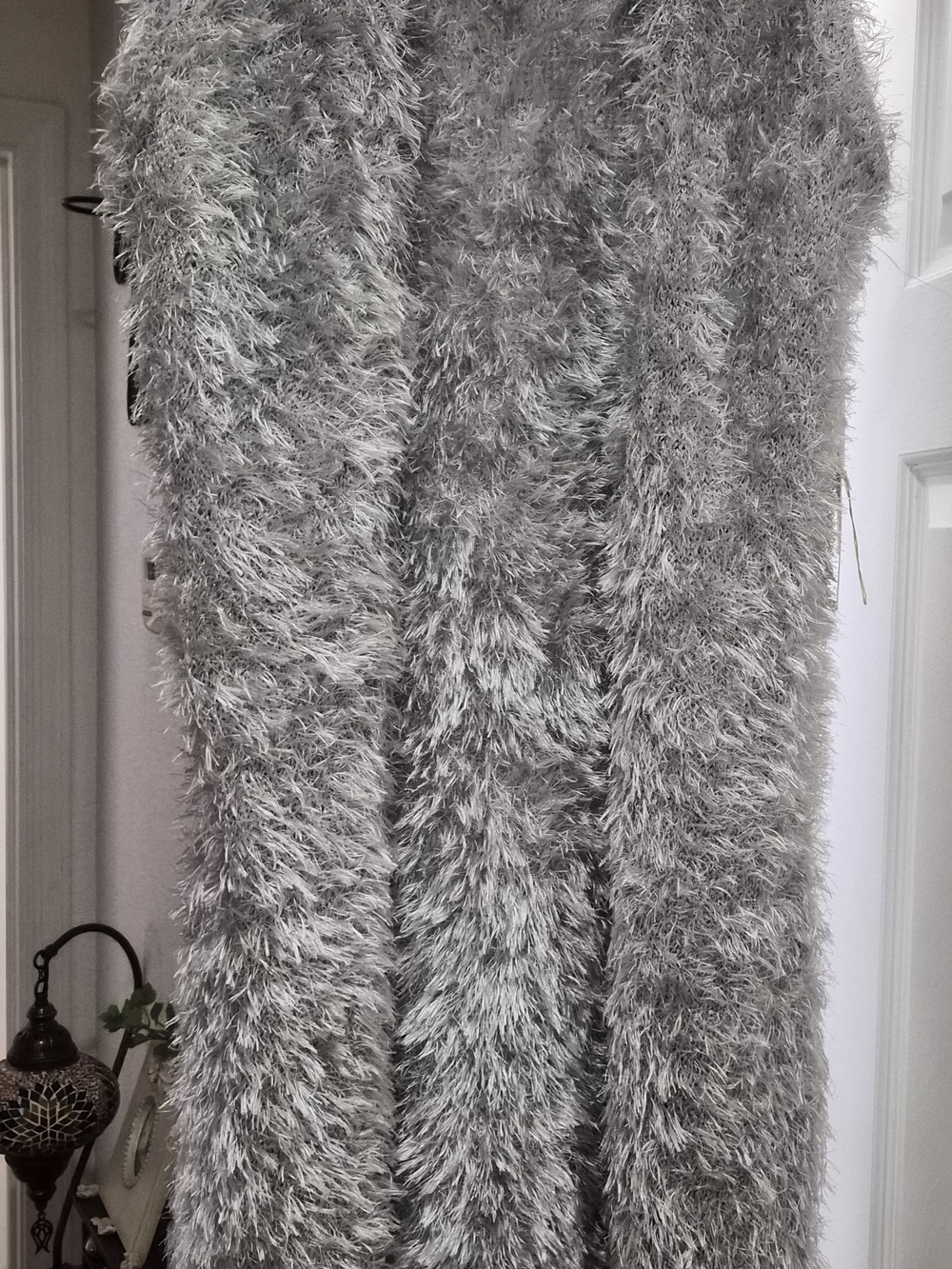 Cozy Faux Fur Grey Women's Vest